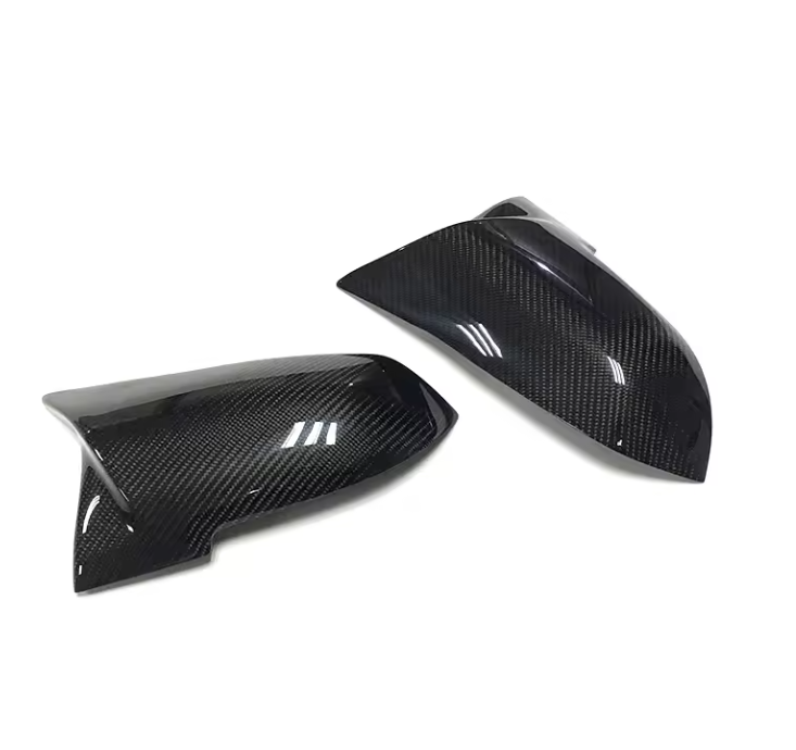 BMW M Style Carbon Fiber Mirror Caps for BMW F30, F31, F32, F33, F34
