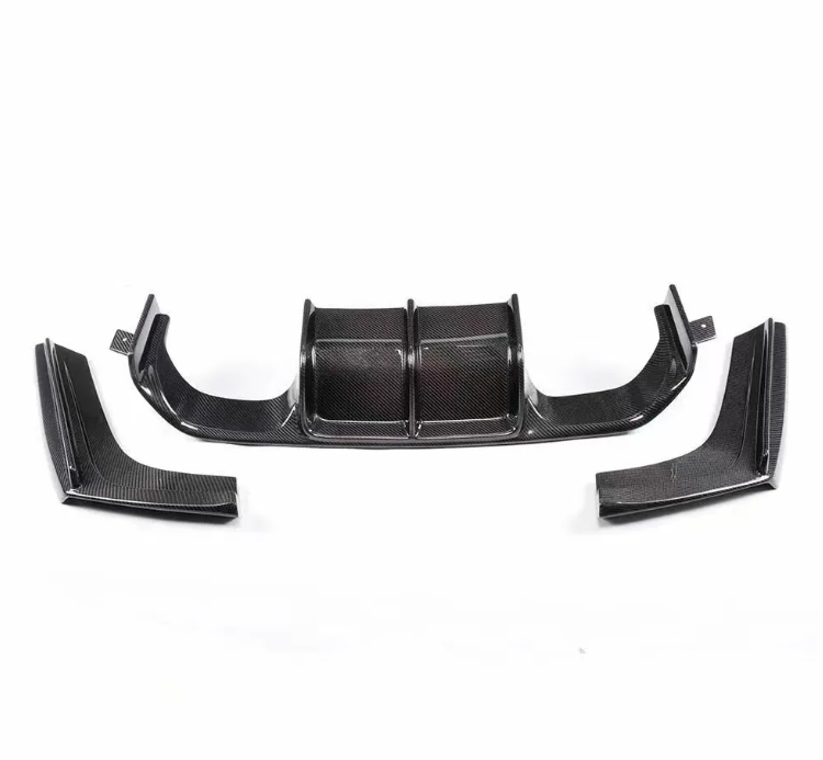 F8X 3 Piece Carbon Fiber Diffuser