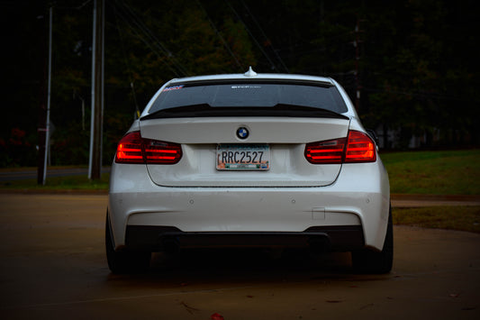 F80/F30 Carbon Fiber High Kick Spoiler (PSM Style)