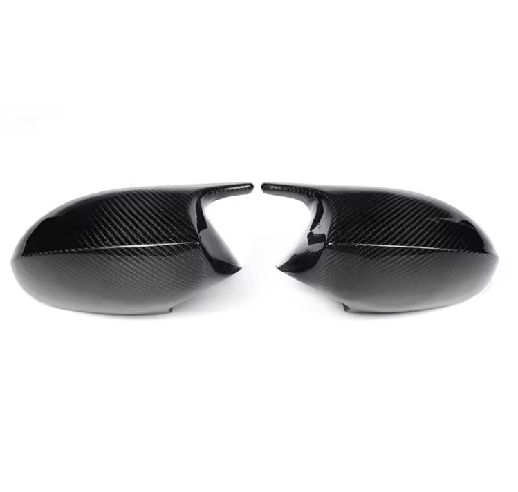 BMW E9X 3 Series Pre LCI M Style Carbon Fiber Mirror Caps