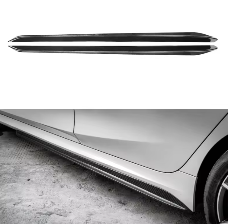 BMW G20 Carbon Fiber Side Skirts