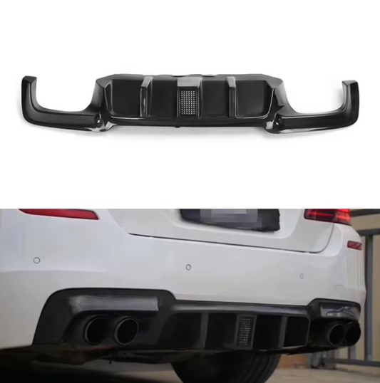 F10  Carbon Fiber Diffuser with Led Brake Light