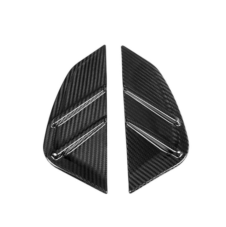 G8X Dry Carbon Fiber Side Vent Trims