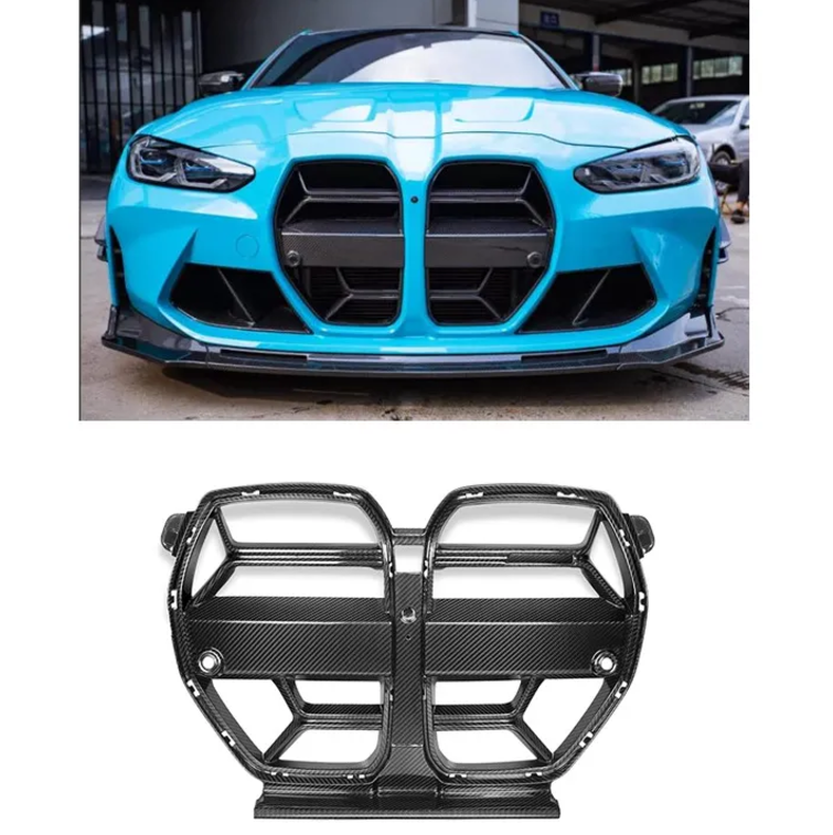 G8X CSL Style Carbon Fiber Grille for Models without ACC